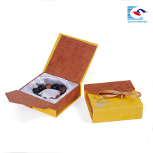 В розницу маленький Крафт-бумага картонная коробка для ювелирных изделий упаковка
